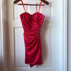 Mori Lee by Madeline Gardner short prom dress